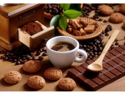 Купить Набор алмазной вышивки Специи и ароматный кофе 30 х 40 см (арт. FS049)