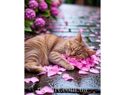 Купити Алмазна мозаїка круглі стрази на підрамнику В очікуванні весни (+стрази AB+FD) 40 х 50 см (арт. AR-3288) без коробки