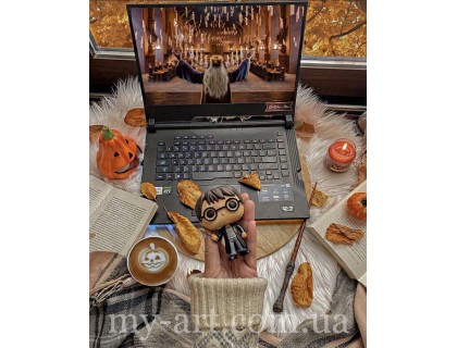 Купить Алмазная мозаика с подрамником 50 х 40 см Просмотр любимого Гарри Поттера (+стразы AB+Fairy Dust) (арт. TNG1723)