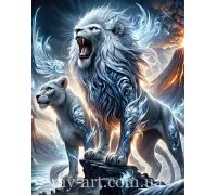 Алмазная вышивка 40 х 50 см на подрамнике Короли бурных ветров (+ стразы АБ+FD) (арт. TNG1780)