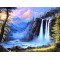 Купить Алмазная мозаика 40 х 50 см на подрамнике Животные у водопада (арт. TN486)