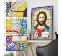 Алмазна мозаїка 5D Наш Бог 34 х 24 см (арт. PR1205)
