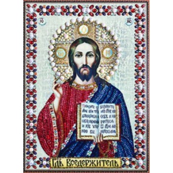 Мозаика стразами 5D Господь наш 34 х 24 см (арт. PR972) 