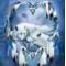 Купить Алмазная мозаика Верные волки 30 х 30 см (арт. FS425) рисование камнями