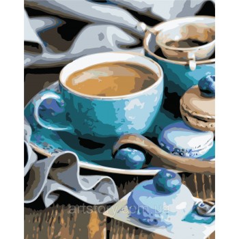 Картина по номерам ArtStory Ароматный кофе AS0459 40 х 50 см