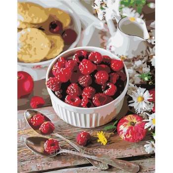 Картина по номерам ArtStory Вкусный завтрак AS0467  40 х 50 см