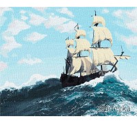 Картина за номерами Ідейка Бурхливі хвилі (арт. KHО2752) 40 х 50 см без коробки