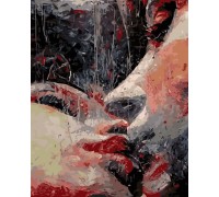 Картина по номерам ArtStory Страстный Поцелуй AS0188 40 х 50 см